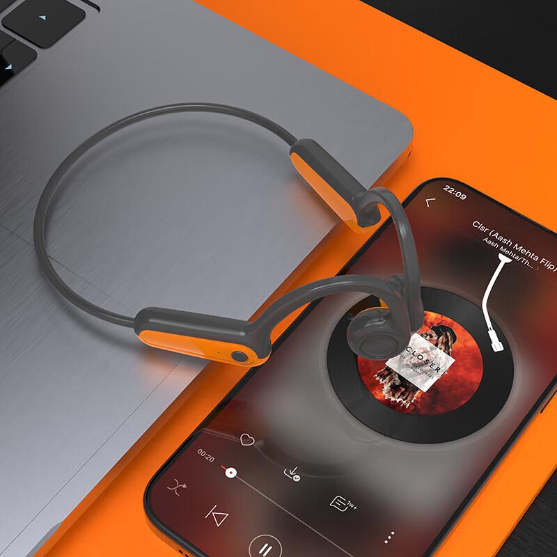 WOPOW B26 Bone Conduction Clip-On Sport Bluetooth Headset