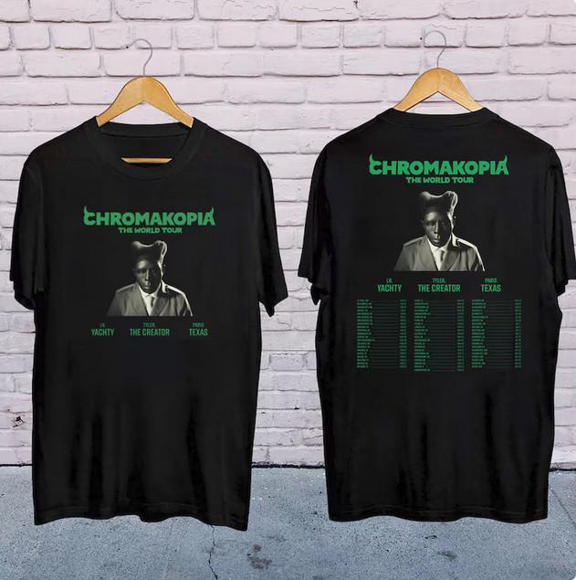 Graphic Tyler the Creator Shirt, 2025 Tyler the Creator Chromakopia Tour Shirt