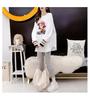 2026 New Style Women's Plus Velvet Long-Sleeve Mid-Length Hip-Covering T-shirt for Autumn/Winter