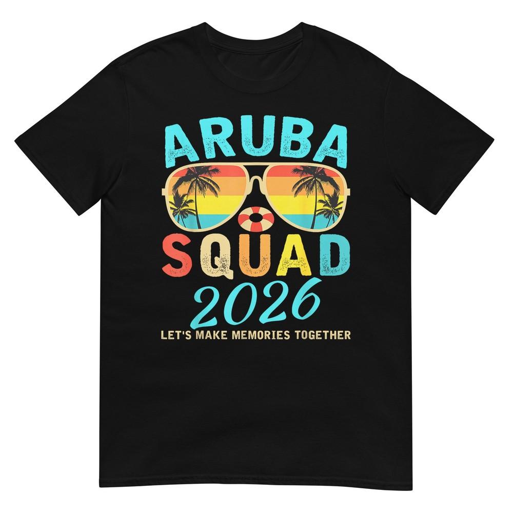 Aruba Squad 2026 Vacation Friends Family Matching Group TShirt S