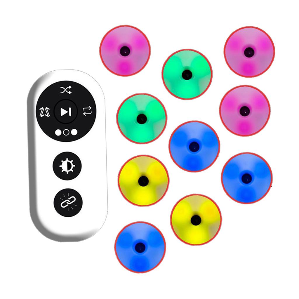 Reaction Training Light Kits Set Children Physical Fitness Training Lamp Speed Agility Response Equipment Boxing For Home Gym