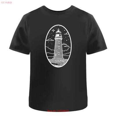 Lighthouse Above The Sea T Shirt 100 Cotton S 2XL TA043823 Vintage Washed Top For Everyday Wear Soft Graphic Casual Stylish
