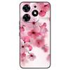 For Tecno Spark 10 Pro 10C Phone Cases Butterfly Protector Soft Silicone Back Cover for Tecno Spark10 Pro KI7 Capa Black Bumper