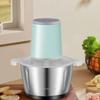 Tritacarne Elettrico Senza Fili Ricarica USB 2 L Robot da Cucina Automatico Grande Capacità Acciaio Inossidabile Tritacarne Cucina