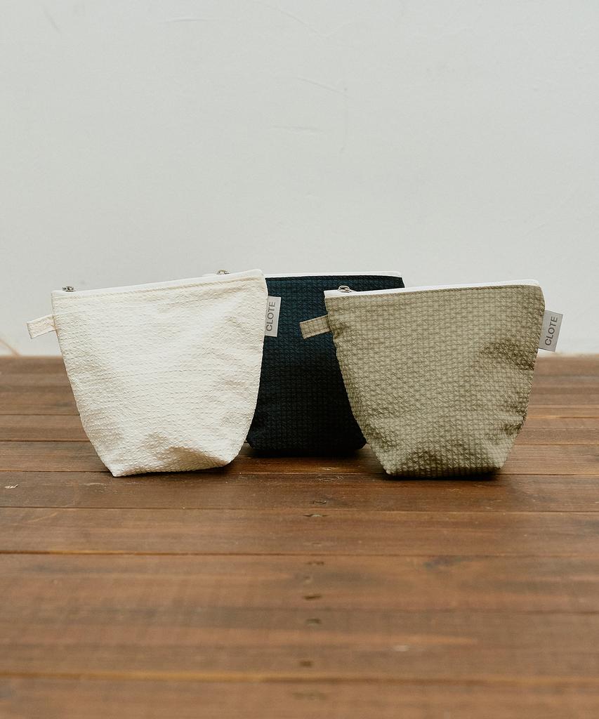 Clote Standing Pouch - Ivory