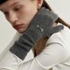 LOVE ME MONSTER Classic Buckle Long Wool Glove