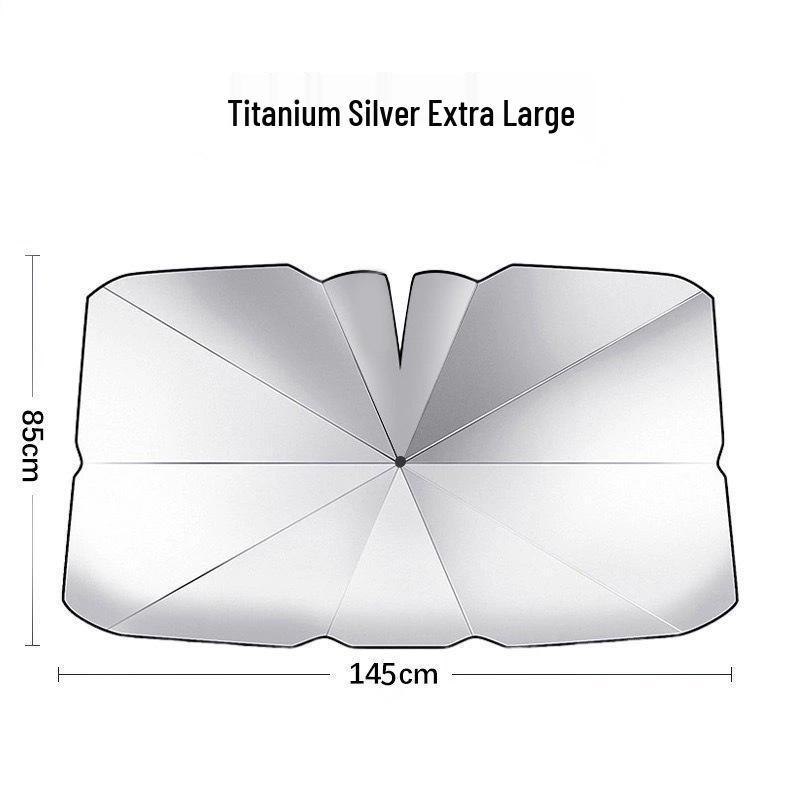Portable Car Windshield Sunshade Umbrella - Sun Protection & Heat Insulation, Free Shipping