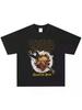 2025 Municipal Waste Band Rock American Retro T-Shirt Street Heavy Fashion Short Sleeve Vintage High-Quality Luxury Brand