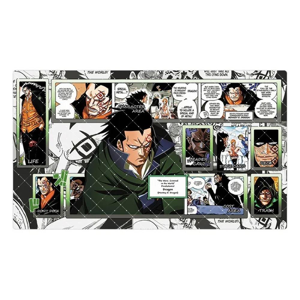 60*35*0.2cm Anime One Piece OPCG GAME Card PlayMat New Comic Series Enel Ace Law Hancock Brook Bonney Collection Gifts Toys