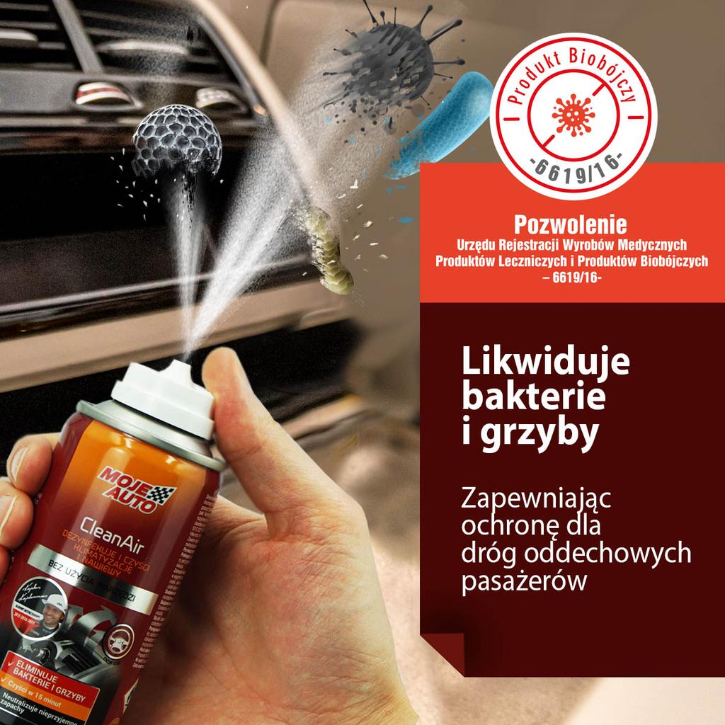 015970 Ma- Cleanair Air Conditioning And Vent Freshener - New Car 150Ml