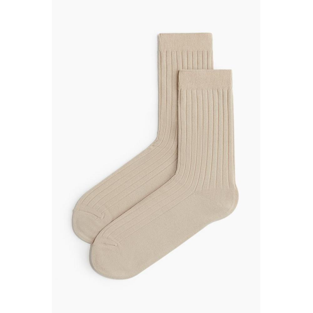 

H M Socks Beige