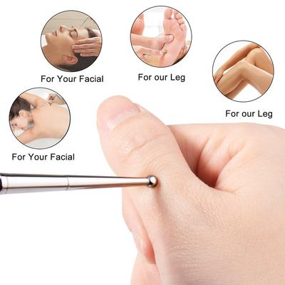 Stainless Steel Gua Sha Facial Tool Acupuncture Point Massage Eye Face Massage Board For Deep Tissue Pressure Face Lift Tool