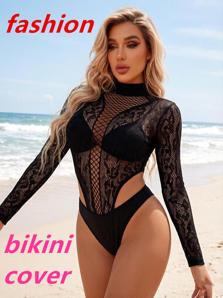 Women'S Underwear Sexy Fishnet Tight Lingerie Costumes Erotic Mesh Hollow See Through Bodysuits Ladies Transparent Body Suit