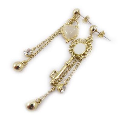 [J8993] - Golden 'Scarlett' Designer Earrings