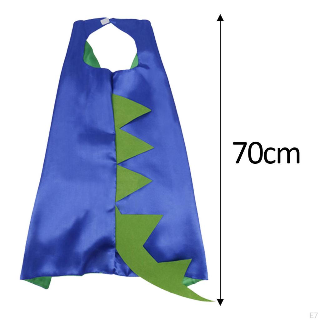 Dinosaur Costume Cape Mask Cosplay Accessories Party Robe Halloween Cloak for Fancy Dress Birthday