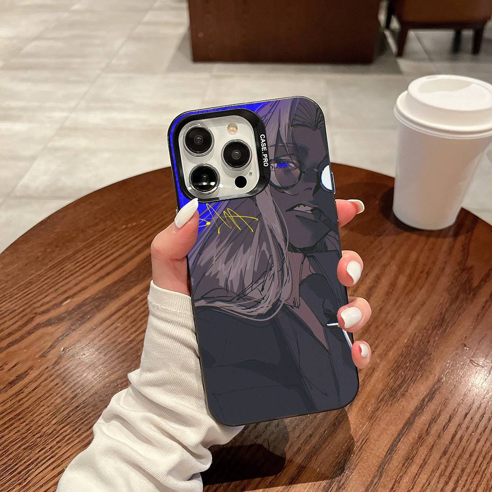 Horror Anime Hellsing Phone Case For IPhone 17 16 15 14 13 12 11 Pro Max Plus Pro Colorful Shell