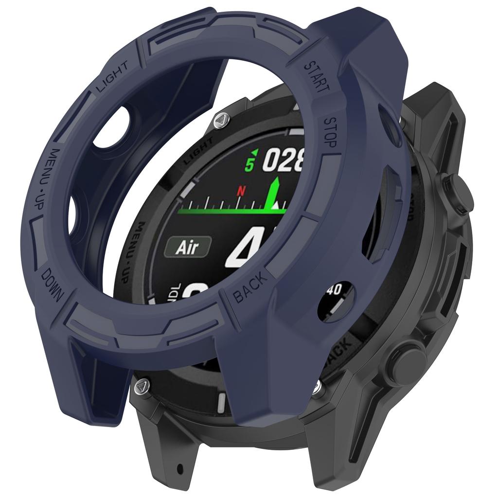 Watch Case for Garmin Descent G2/G1/G1 Solar/G1 Solar Letel Soft TPU Hollow Shockproof Bumper Frame