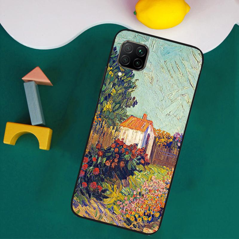 Чехол для Huawei Nova Y61 Y91 Y73 Y72 Y70 Y60 Y90 12s 12i 11i 8i 9 10 SE P30 P40 Lite P60 Pro Звездная ночь Ван Гог Huawei P20 Lite