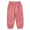 Children's Baby Girls Boys Summer Linen Trousers Bloomers Cotton Long Trousers Casual Harem Pants