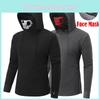 Stylish Loose Fit Long Sleeve Hoodie Sweatshirt With Skull Head Mask Print