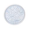 Xmas-Tree Coaster Epoxy Resin Mould Snowflake Cup Mat Silicone Mold Home-Decor
