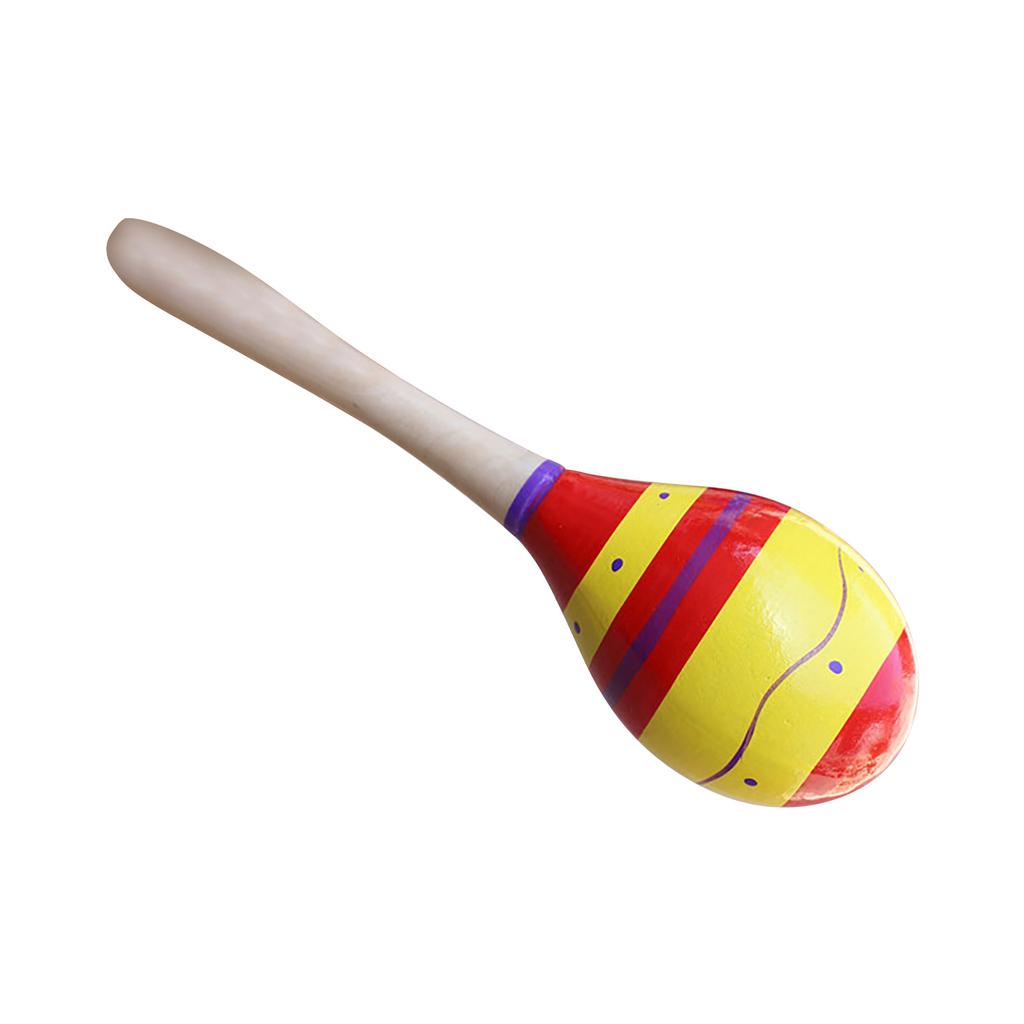 Maraca Toy Hand Percussion Rattle Music Education Kindergarten Rumba Shaker Sand Hammer for Kids