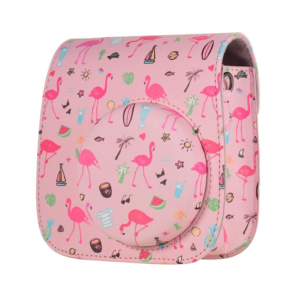 Buy Portable Instant Camera Case Bag PU Leather Cute Patterns with