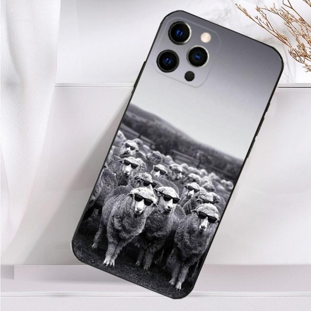 Lama Llama Alpaca  Phone Case For iPhone 16,15,14,13,12,11 Plus,Pro Max,XS,X,XR,SE,Mini,8,7 Soft Silicone Black Cover