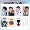 ATEEZ The Golden Hour Teil 2: Spezial-Merchandise-Fotokarten-Album mit zufälliger Karte