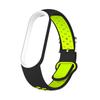 Silicone Strap for Xiaomi Mi Band 3 4 5 6 7 Bracelet Sport Miband 6 7Replacement Wristband Double Buckle Correa Belt Accessorise