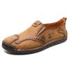 Handmade Casual Shoes for Men Loafers Leather Man Moccasins Plus Size Outdoor Platform Mens Driving Shoe Slip On Flats Sneakers