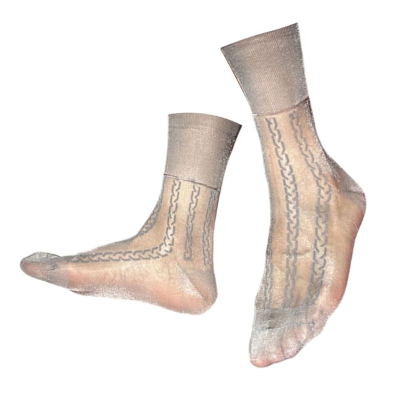 1 Pair Supportive Prom Socks Sheer Business Socks Soft Nylon Work Thin Sock Ensuring Foot Comfort for Professionals