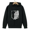 Attack Titan Aufdruck Jungen und Mädchen Frühling und Herbst Kapuzenpullover