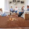 Carpet Living Room Faux Fur Luxury Plush Deep Pile Shaggy Soft Washable