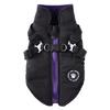 Pet Winter Cotton Jacket With Leash Loop Small Dogs Cats Teddy French Bulldog Puppy XS To 2XL