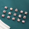 Cute Bow Knot Heart Moon Butterfly Star Candy Flower Italian Charm Links Fit 9MM Stainless Steel Bracelet Girls' DIY Making Gift