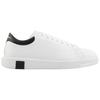 Armani Exchange Simple Comfortable Low-Top Sneakers Men Sneakers White XUX123XV534K488