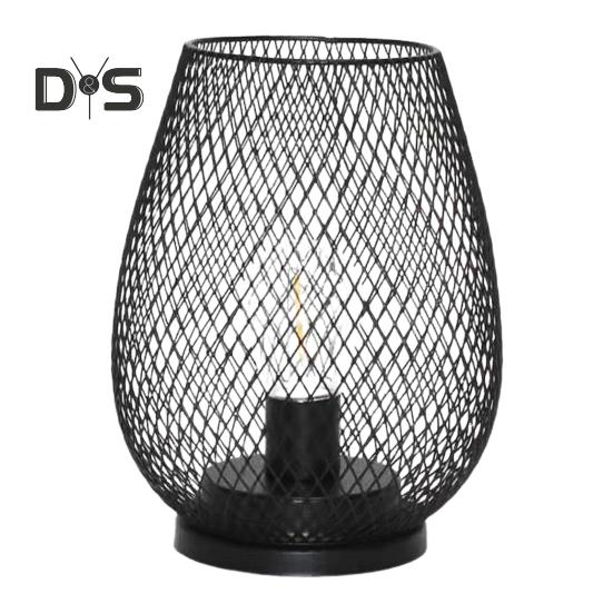 

Светодиодный ночник, подвесной светильник, полый дизайн, мягкое свечение, работающий от батареек, подсвечник, фонарь, декоративная настольная лампа A чёрный