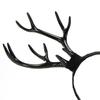 Handgefertigte Hirschgeweih-Haarbänder Mädchen Cosplay Kopfschmuck Hirschgeweih Fursuit Maskenbälle Halloween Cosplay Party
