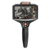 Triple Lens Inspection Camera with Light, 5" IPS Screen Industrial Borescope, 8X Zoom 1080P HD Split Screen, 10 LED Lights Scope Camera for