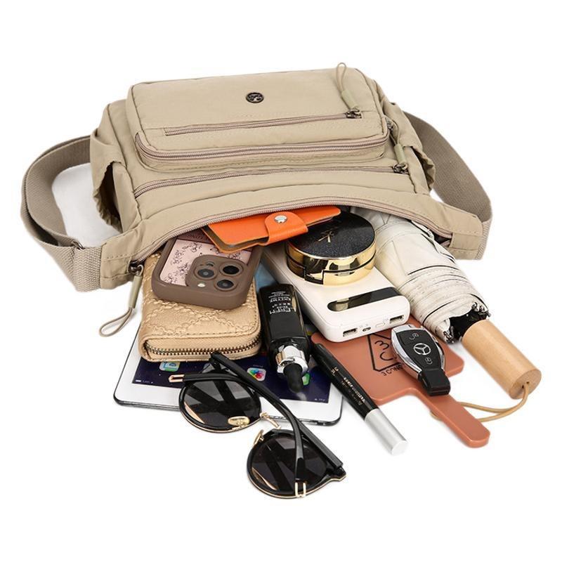 New lightweight solid color simple small square bag medium old mother one shoulder oblique span women's bag