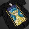 Saint Seiya Shirt Shiryu Tshirt Hyoga TShirt Shun Top Ikku Anime Graphic Tee