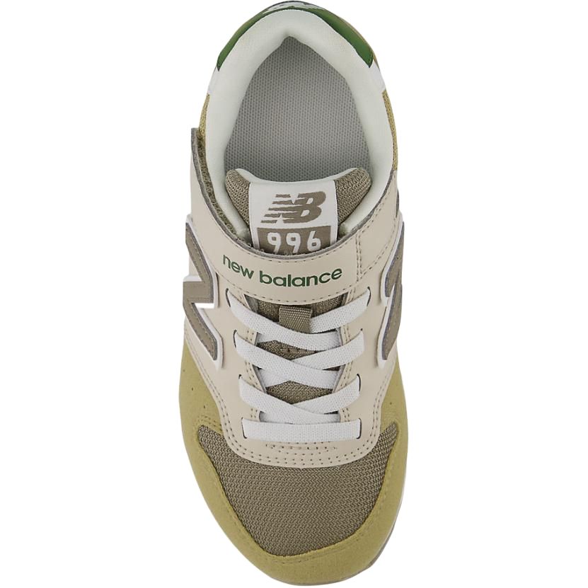 New Balance Nb 996 Suede Mesh Comfortable Soft Breathable Support Low Top Casual Shoes Kids Sneaker Khaki Brown YV996TE3W