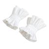1pair Flower Pattern Sleeves Durability Sleeve Detachable Cuffs Elastic Wild Wrist for Parties and Weddings