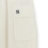 New MLB New York Yankees Basic Collection SS25 Cargo Pants Unisex Linen Cream 3AWPB1153-50CRM