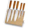 Kitchen Utensils Echtwerk Holz-Magnet, 6 Pieces, Natural