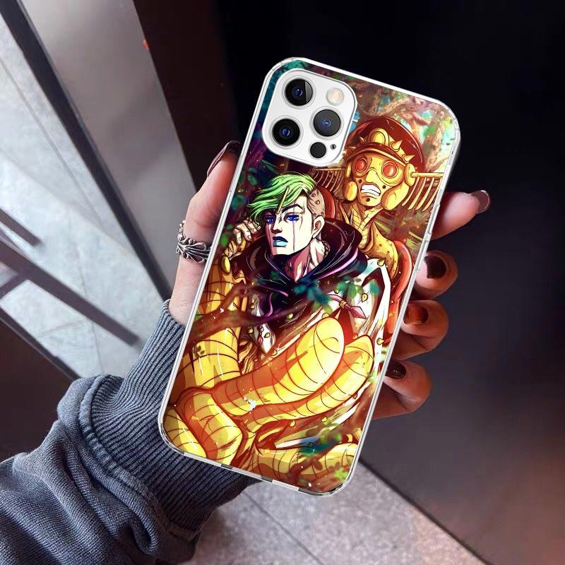 JoJo's Bizarre Adventure Cool Phone Case For iPhone 17 Air 16 15 Pro Max 14 Plus 13 Mini 12 11 Cover 7 8 SE Silicone Shell Print