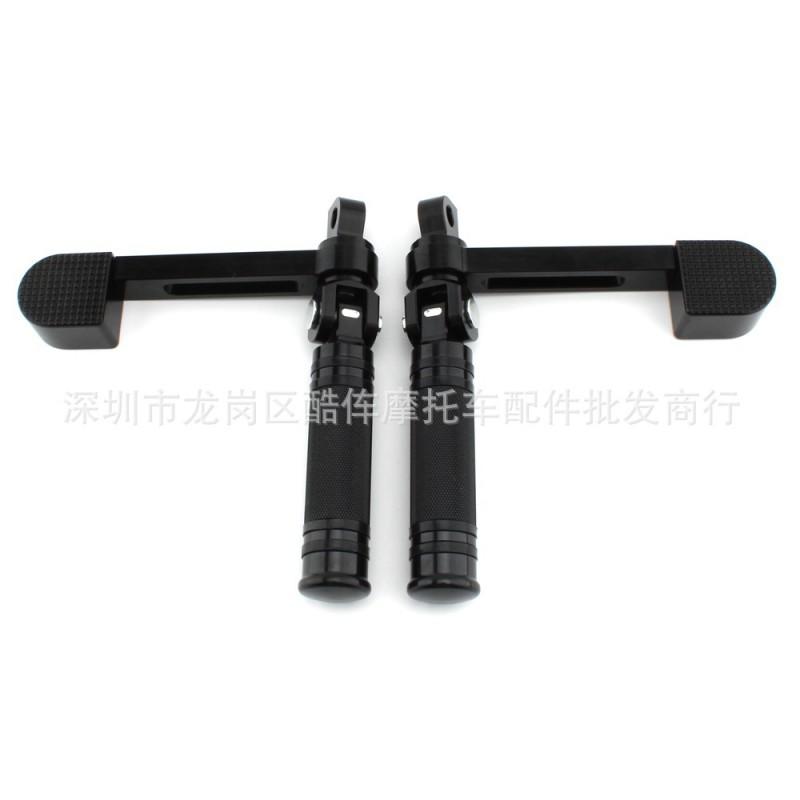 Motorcycle Footpeg Extender Harley-Davidson Touring Softail 883 Chrome Or Black Pedal Extension Kit
