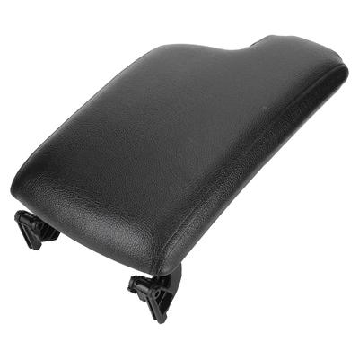 Armrest Center Box Front Console Lid Cover 51169134486 Fit for E90 E92 3‑Series 2005‑2012(Black )