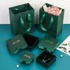 8pcs Square Jewelry Gift Box Elegant Gift Boxes with Lids and Bow Luxury Treat Boxes Paper Gift Wrap Box Jewelry Storage Box for Necklace Ring Earring